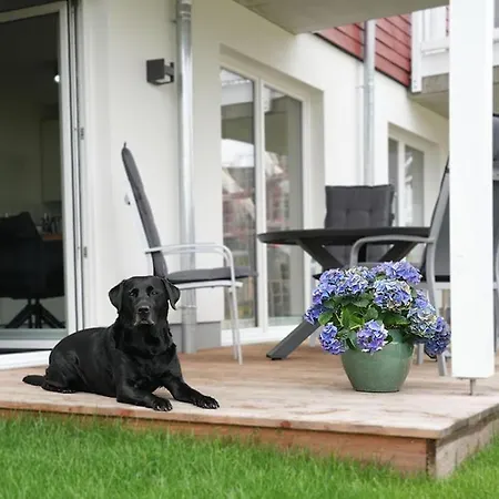 Apartament Hygge Flow- Fuer Bis Zu 4 Personen Mit Whirlpool Und Sauna - Haustiere Herzlich Willkommen, Garten Umzaeunt